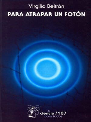 cover image of Para atrapar un fotón